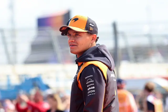 Lando Norris at the Dutch Grand Prix