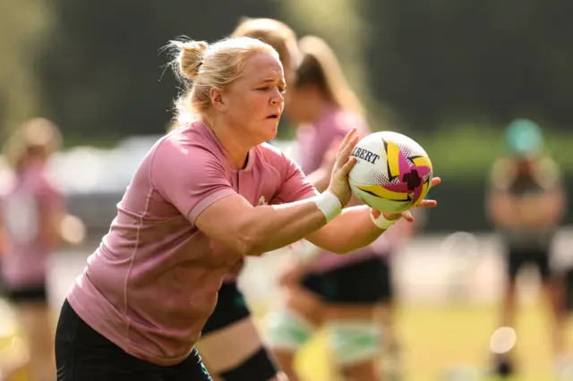 Cliodhna Moloney-MacDonald in training