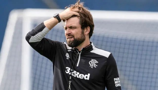 Rangers manager Russell Martin