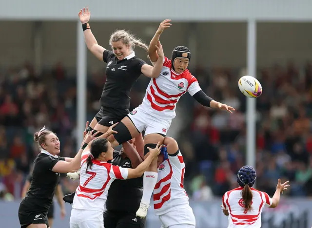 Japan win line-out
