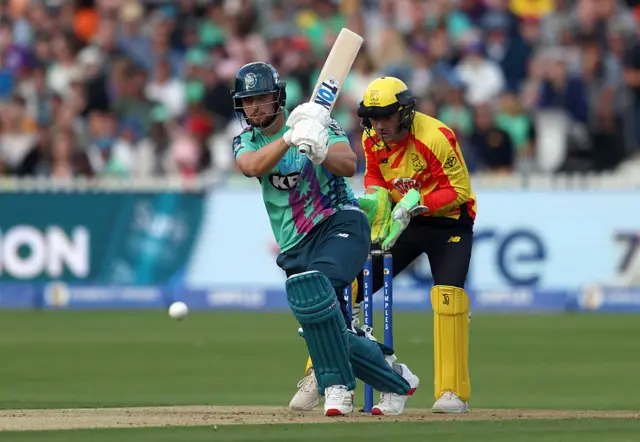Will Jacks of Oval Invincibles hits out