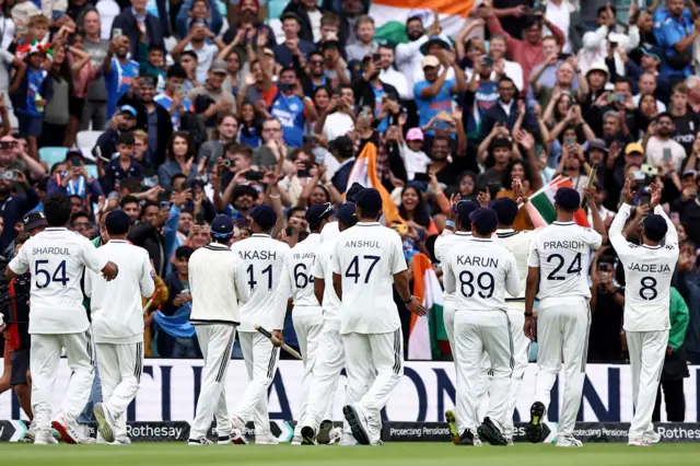 India celebrate win