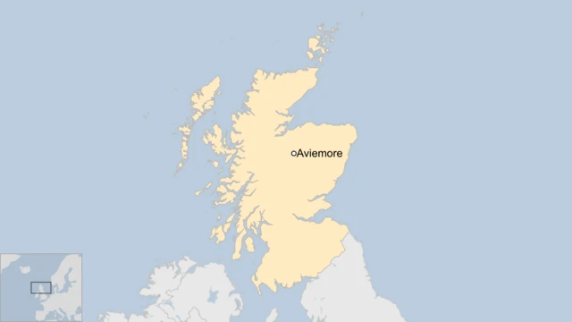 Aviemore in Scotland