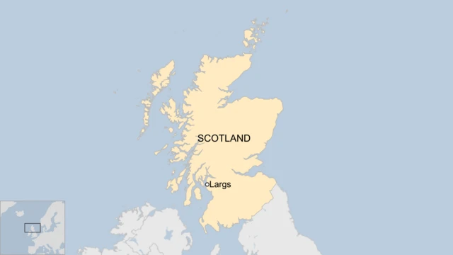 Largs in Scotland