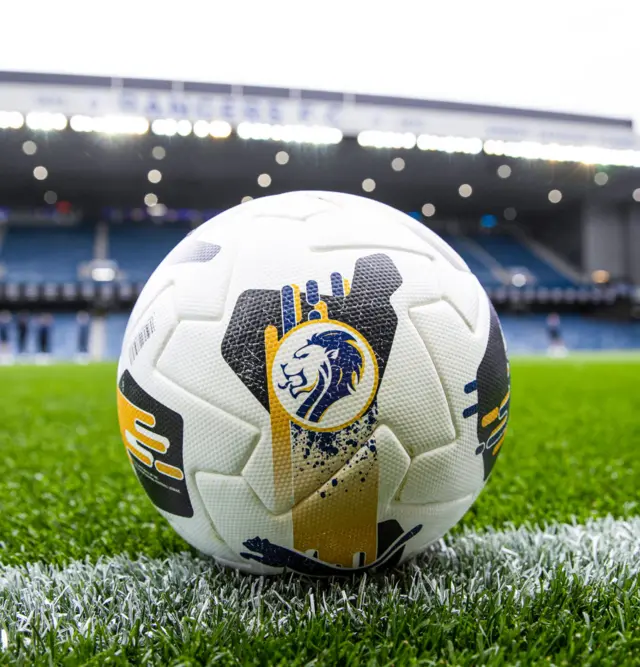 Champions League qualifying action at Ibrox