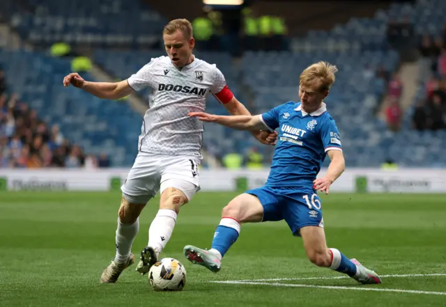 Lyall Cameron in action