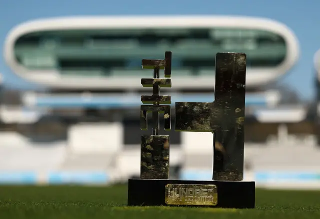 The Hundred trophy
