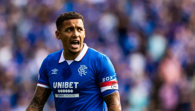 Rangers captain James Tavernier