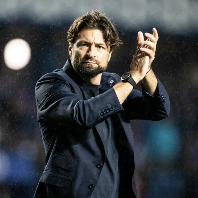 Rangers head coach Russell Martin