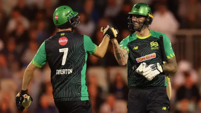 Craig Overton and Reece Topley