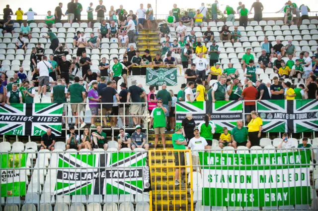 Hibs fans