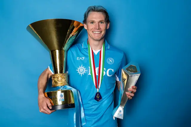 Scott McTominay of SSC Napoli