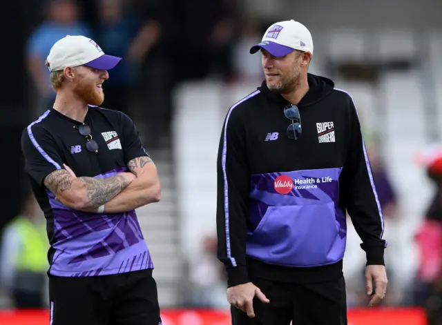 Ben Stokes and Andrew Flintoff