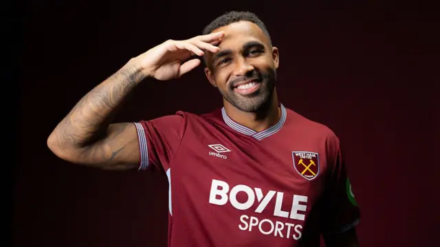 West Ham United unveil new signing Callum Wilson