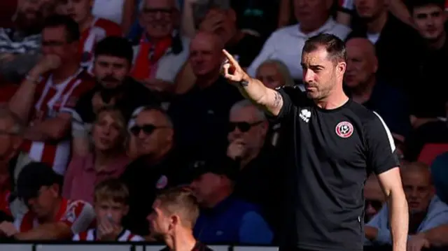 Sheffield United boss Ruben Selles