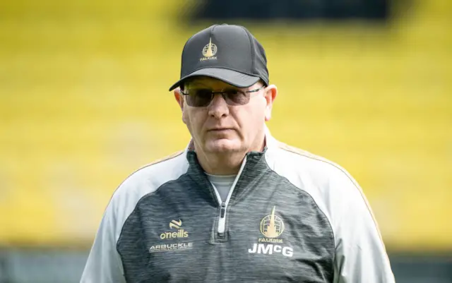 Falkirk manager John McGlynn