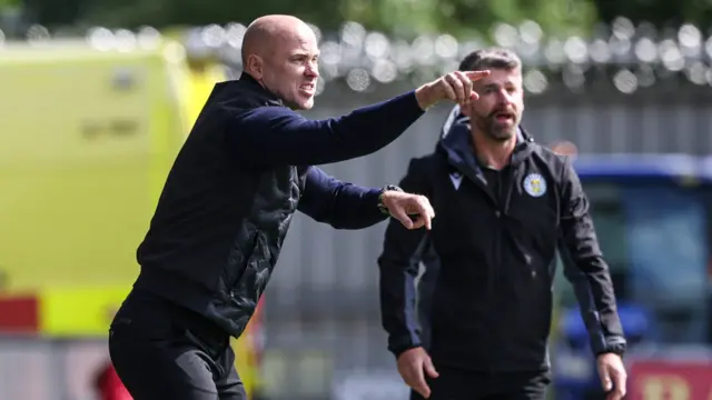 Stephen Robinson and Jens Berthel Askou