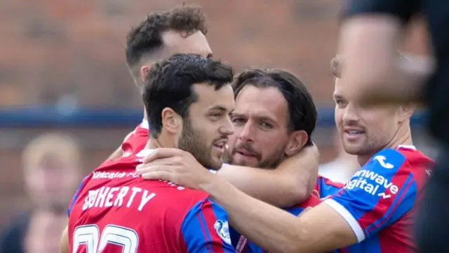 Raith Rovers celebrate