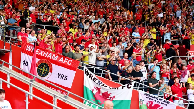 Wrexham fans