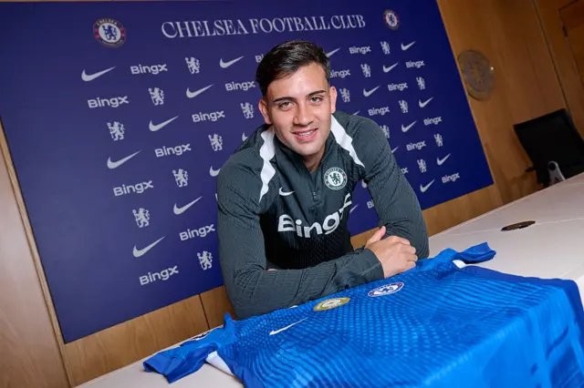 Facundo Buonanotte signs for Chelsea