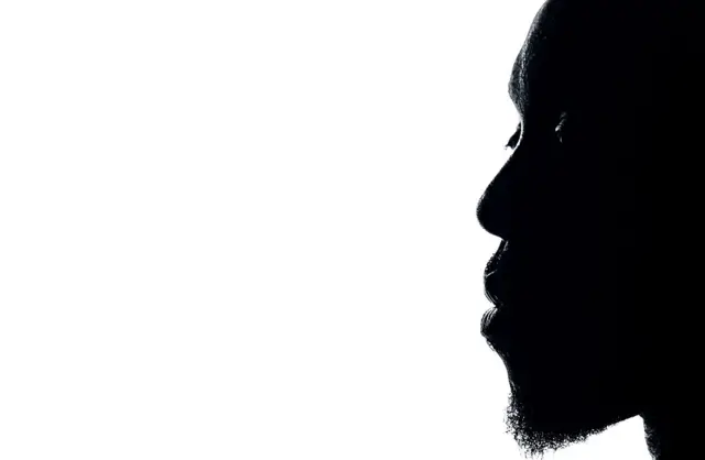 Silhouette of Wissa before his announcement
