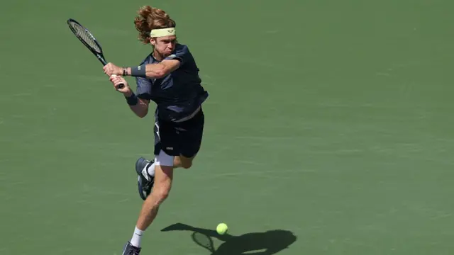 Andrey Rublev returns