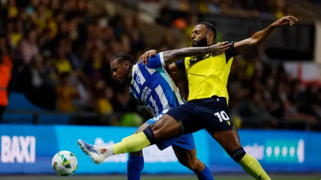 Igor Julio playing for Brighton in the Carabao Cup