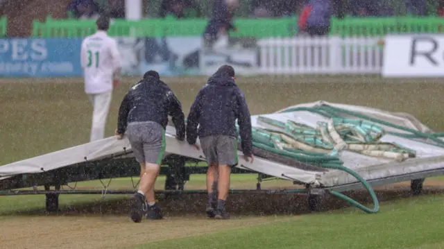 Groundstaff at Grace Road