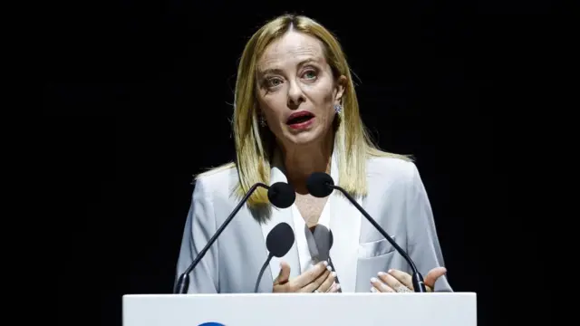 Italian Prime Minister Giorgia Meloni