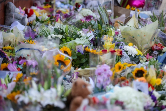 Southport floral tributes