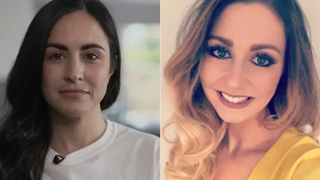 Leanne Luca and Heidi Liddle