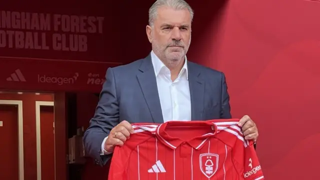 Ange Postecoglou of Nottingham Forest