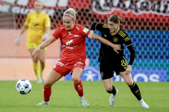 Jess Park faces Brann