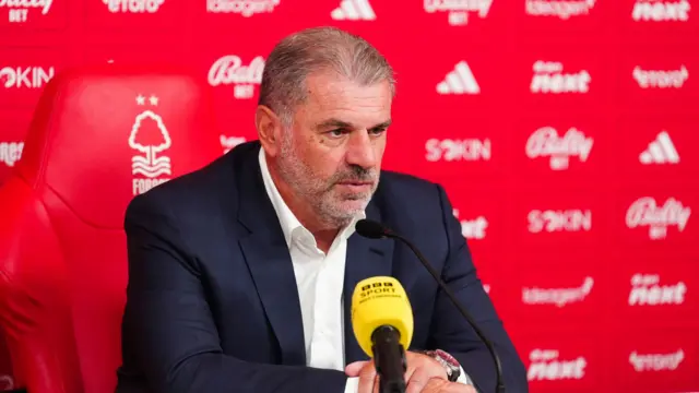 Newly appointed Nottingham Forest Ange Postecoglou