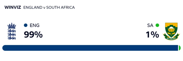 WinViz: England 99%, South Africa 1%
