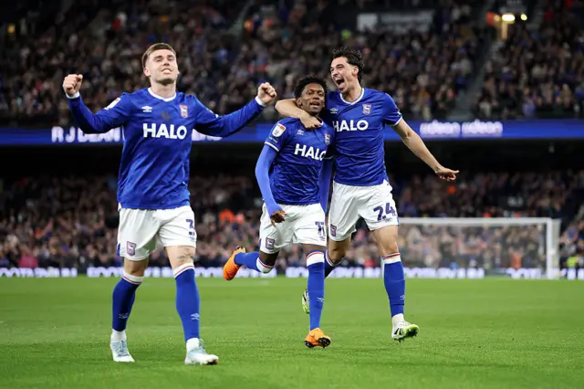 Ipswich celebrate
