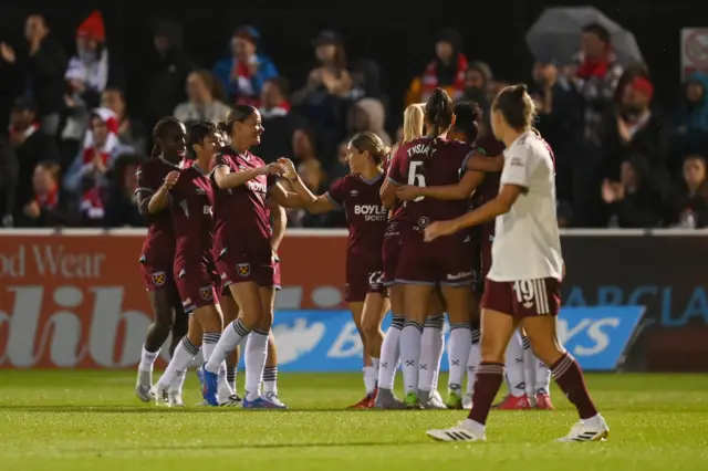 West Ham celebrate