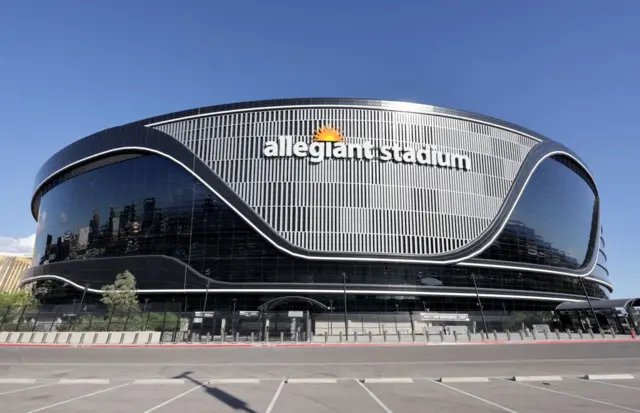 Allegiant Stadium general view