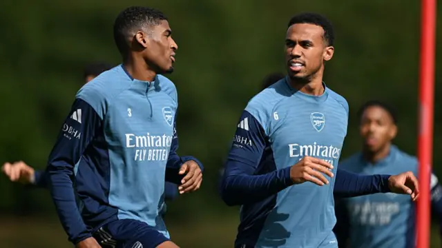 Cristhian Mosquera and Gabriel