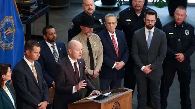Utah authorities give press conference