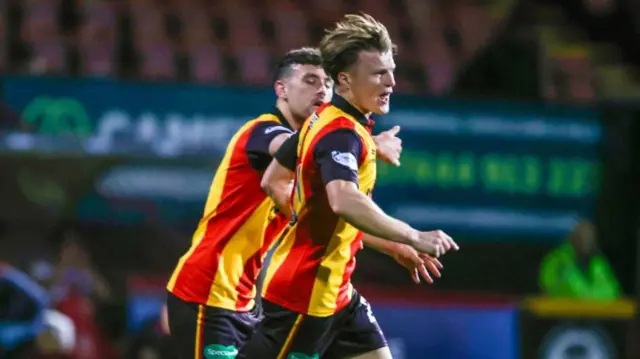 Dan O'Reilly celebrates