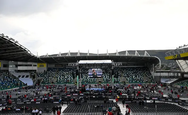 A view of WIndsor Park