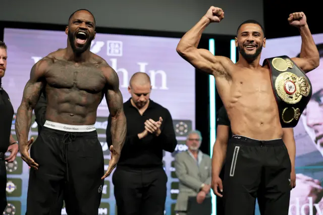 Ishmael Davis and Caoimhin Agyarko