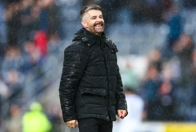 The win at Pittodrie before the international break was massive for Falkirk, but McGlynn said sides like St Mirren are the template for them as they aim to be a stable top-flight club after too long down the leagues. In a way they were taught a lesson about what it is to be a good side in the Premiership. Not in the sense they were outclassed, because they were very competitive. But how crucial it is to be robust from crosses, physical in midfield, and clinical up top. That latter one is perhaps the most concerning. Graham's header from a perfect Mc
