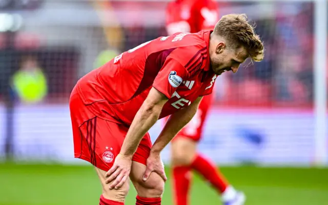 Stuart Armstrong made his Aberdeen debut as a second-half sub
