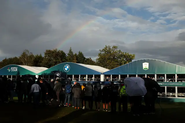 A rainbow at Wentworth