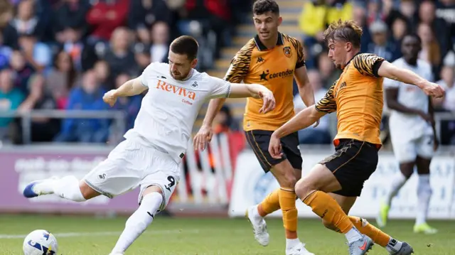 Zan Vipotnik scores for Swansea