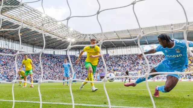 Haji Wright scores from close range