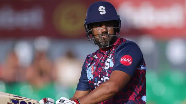 Ravi Bopara in Steelbacks action