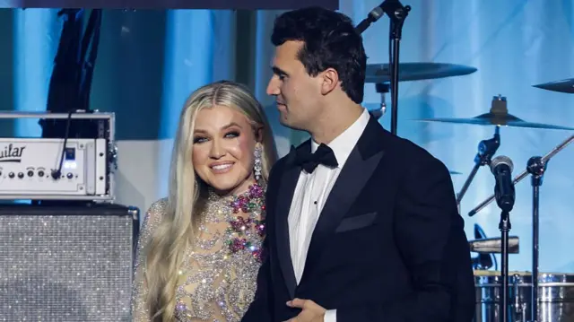 Erika and Charlie Kirk.
